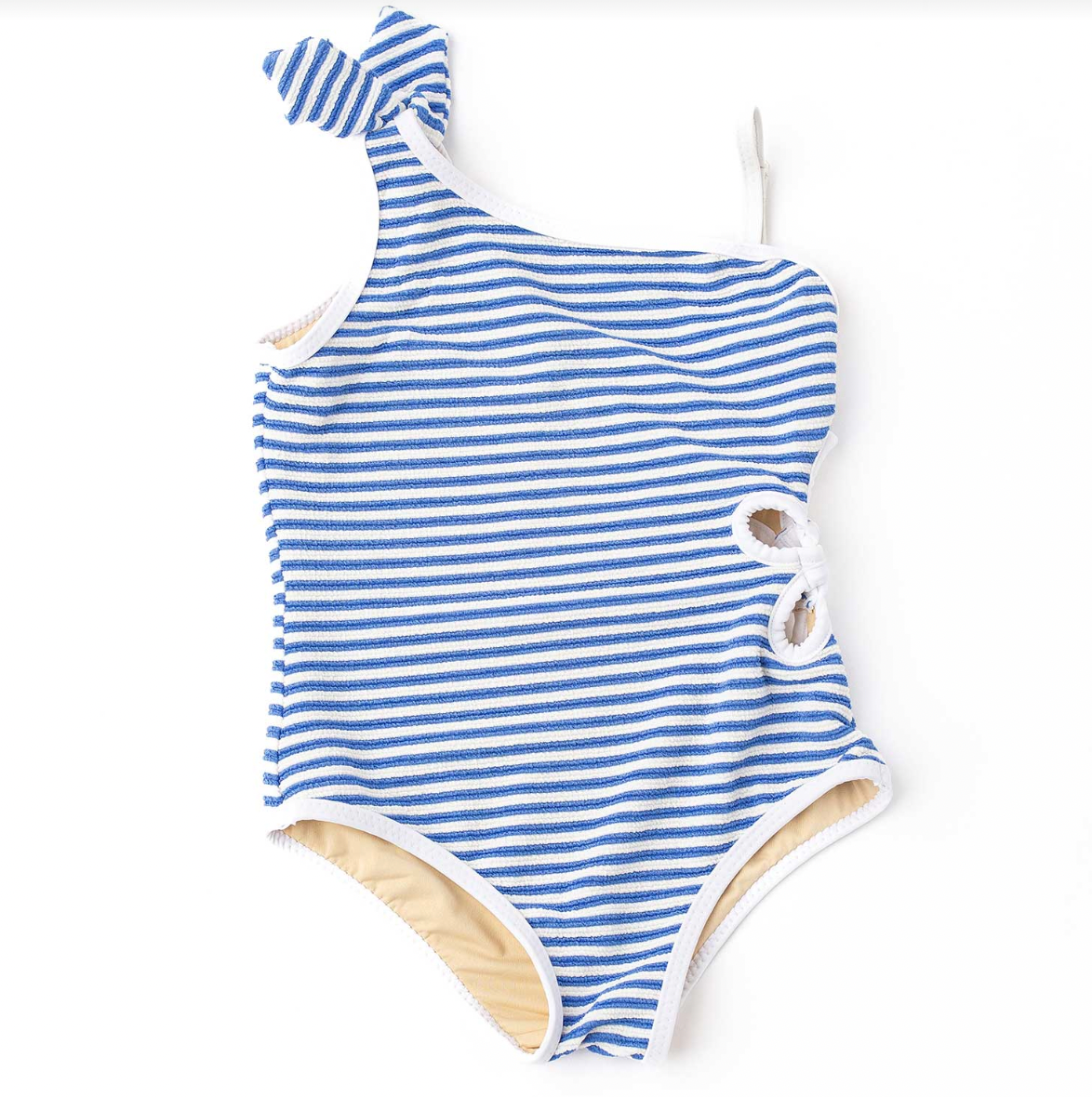 ribbed daisy cut out | cobalt stripe