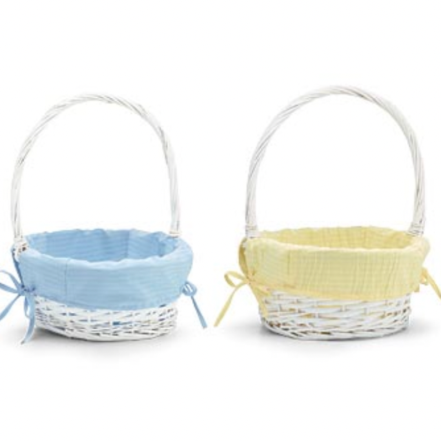Spring Stripes Easter Basket