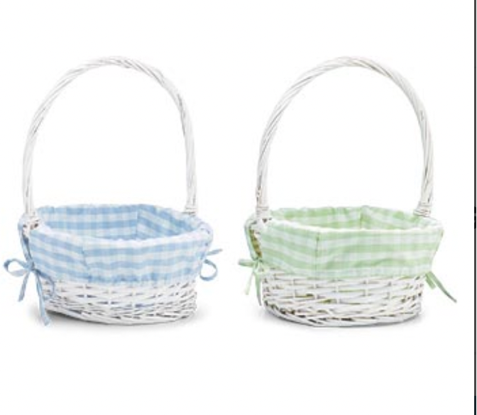 Spring Gingham Easter Basket