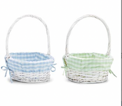 Spring Gingham Easter Basket