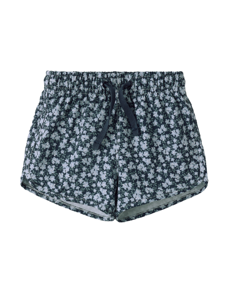 SWIM TRUNK NAVY FLORAL