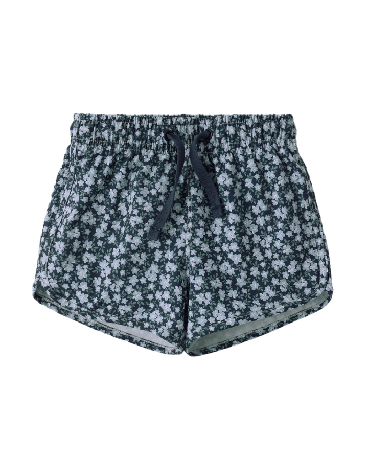 SWIM TRUNK NAVY FLORAL