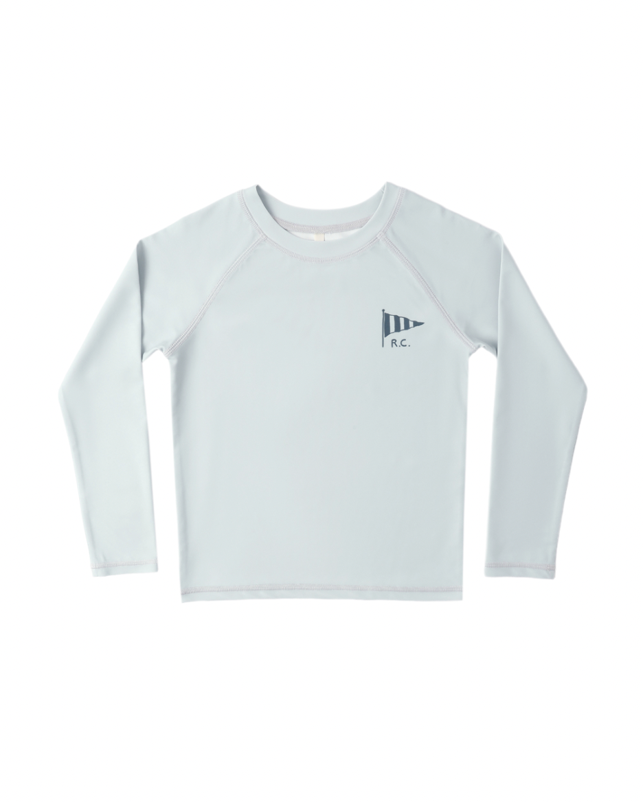 LONG SLEEVE RASHGUARD LIGHT BLUE