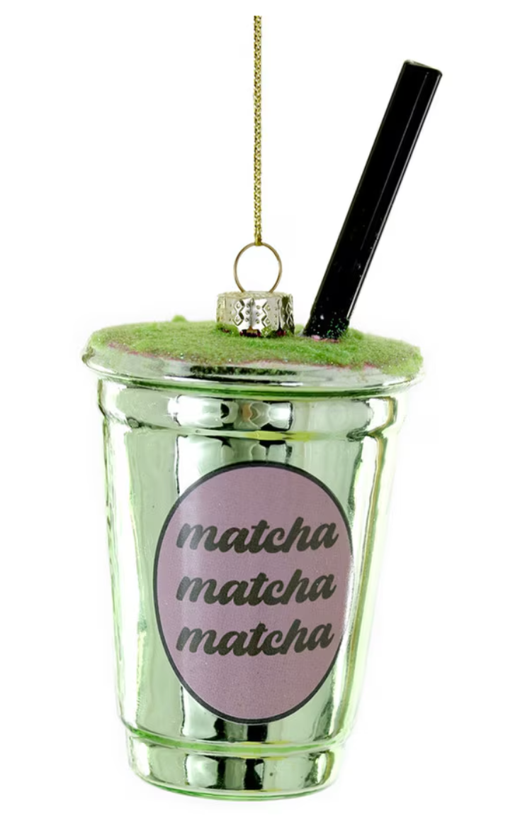 Iced Matcha Ornament