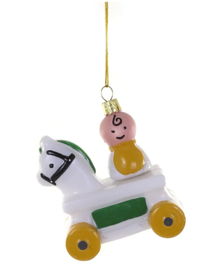 Vintage Tiny People Ornament | Baby