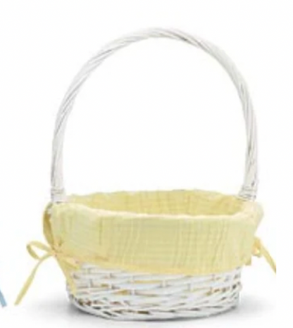 Spring Stripes Easter Basket