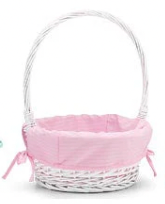 Spring Stripes Easter Basket