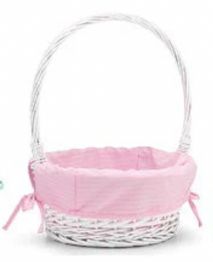 Spring Stripes Easter Basket