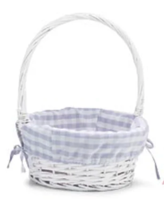 Spring Gingham Easter Basket