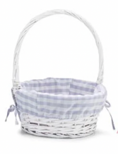 Spring Gingham Easter Basket