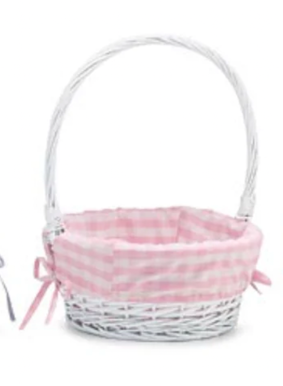 Spring Gingham Easter Basket
