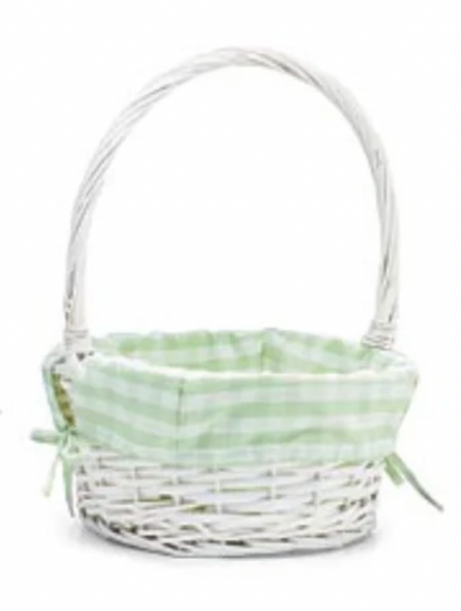 Spring Gingham Easter Basket