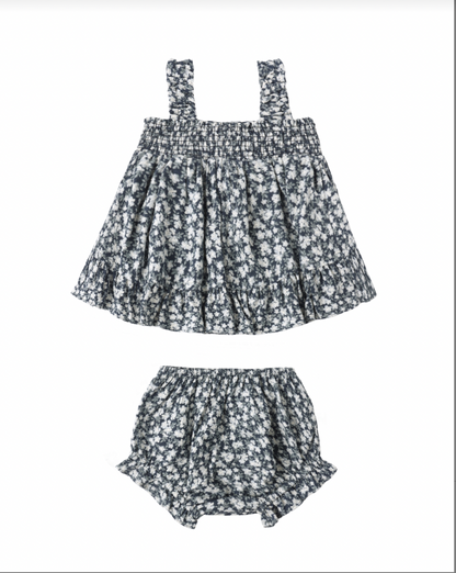 LALA SET NAVY FLORAL