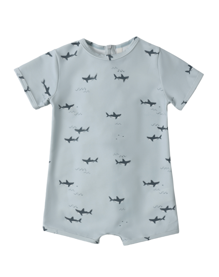 SHORTY ONE-PIECE SHARKS