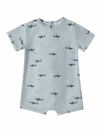 SHORTY ONE-PIECE SHARKS