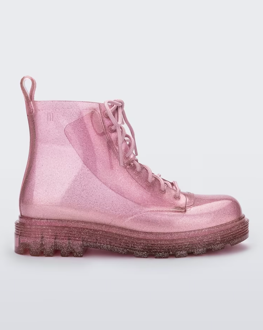 Mini Melissa Coturno Boot | Pink Glitter