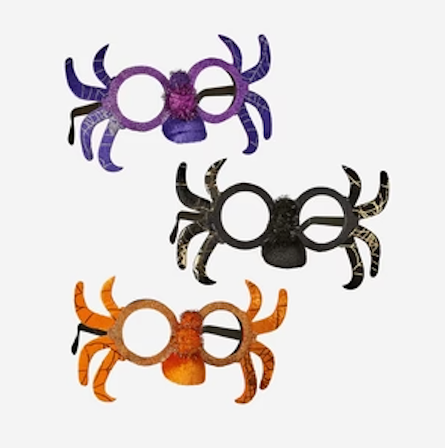 Halloween Spider Glasses | Assorted Colors