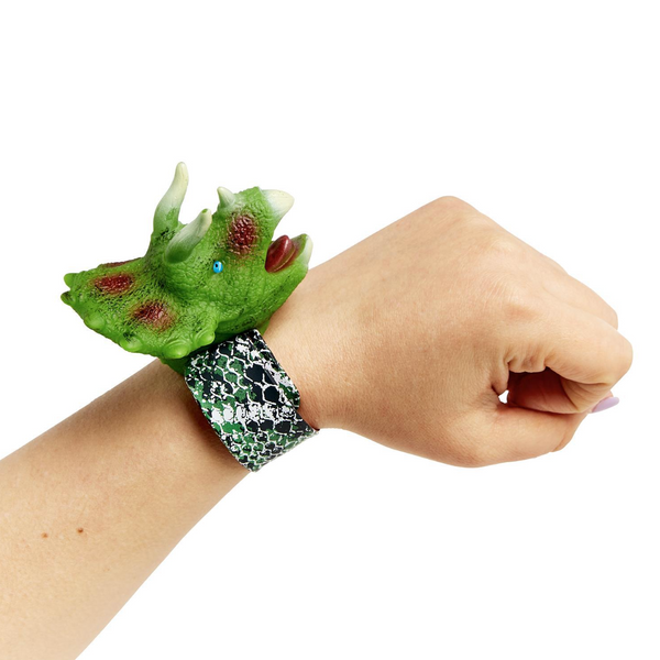 Light Up Dinosaur Slap Bracelet