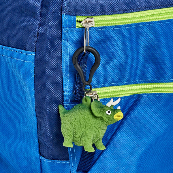 Glitterosaurus Surprise Squeeze Dinosaur Keychain