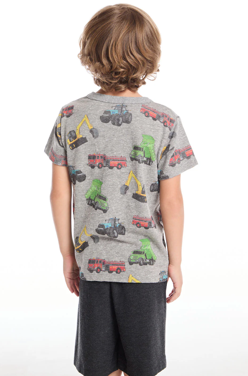 Work Trucks Boy's Tee