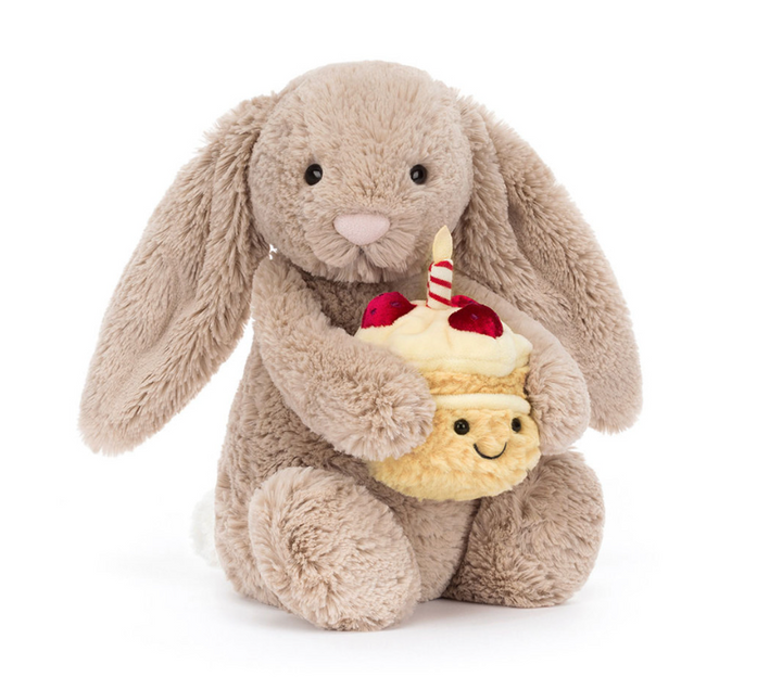 Bashful Beige Bunny Birthday