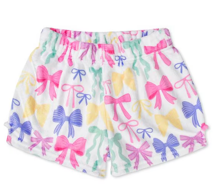 Pretty Bows Plush Shorts