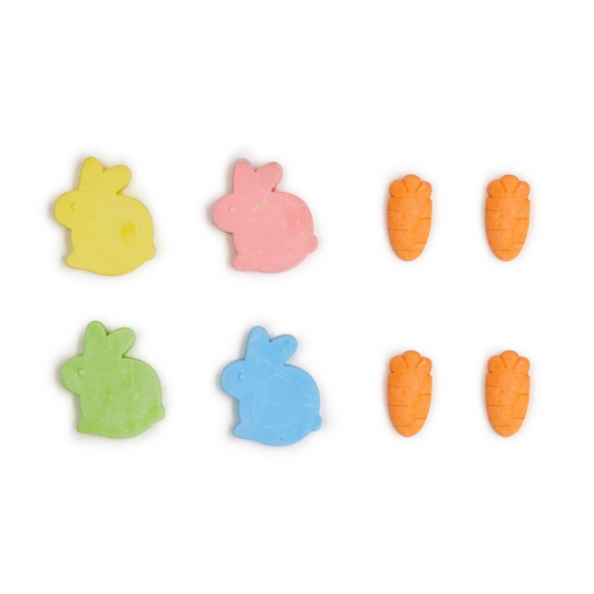 Bunnies + Carrots Chalk Set