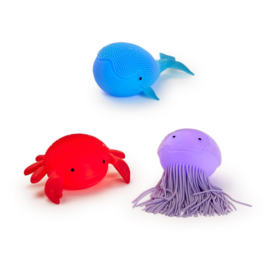 Light Up Sea Life Puffer Toy