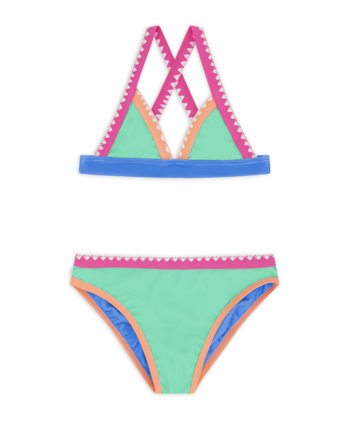 Coastline Bikini | Flora Green