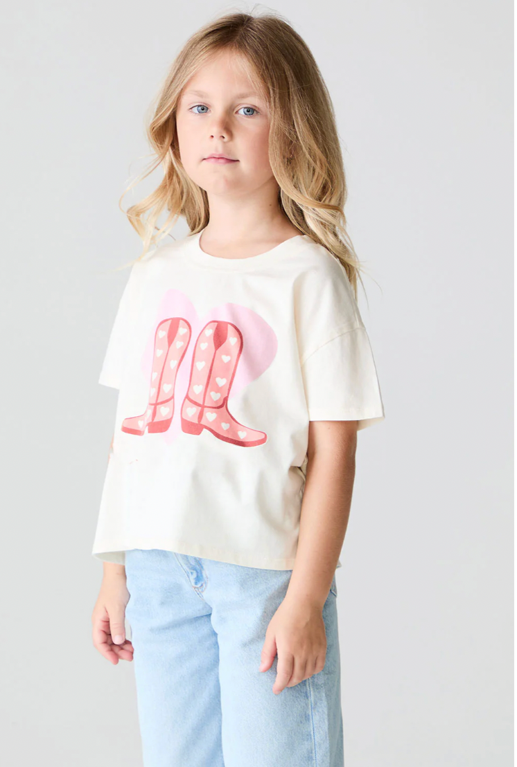 These Boots Hearts Tee