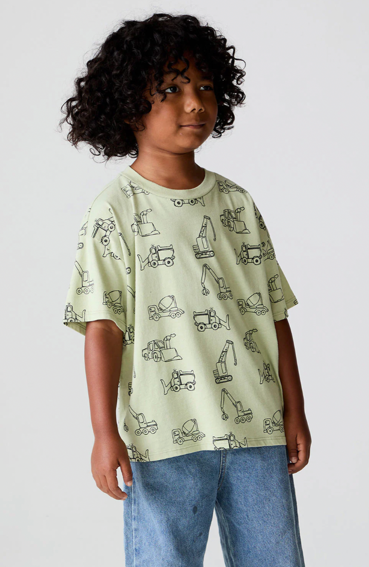 Construction Time Tee