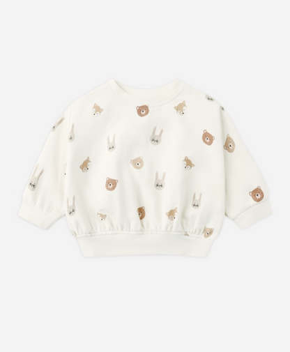 RELAXED FLEECE SWEATSHIRT CRITTERS