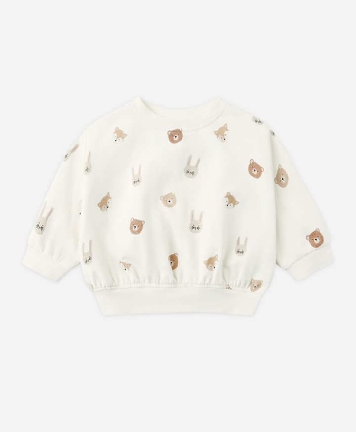 RELAXED FLEECE SWEATSHIRT CRITTERS