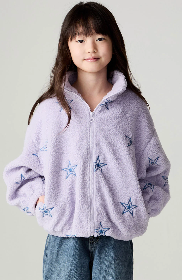 Varsity Stars Sherpa Jacket