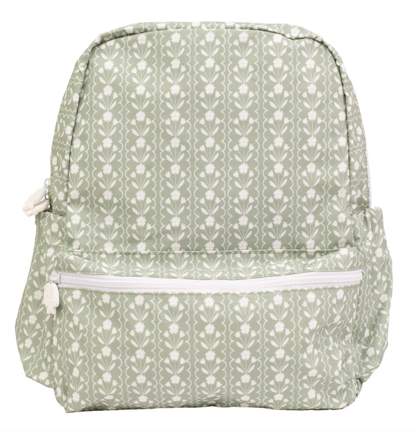 The Small Backpack | Sage Floral