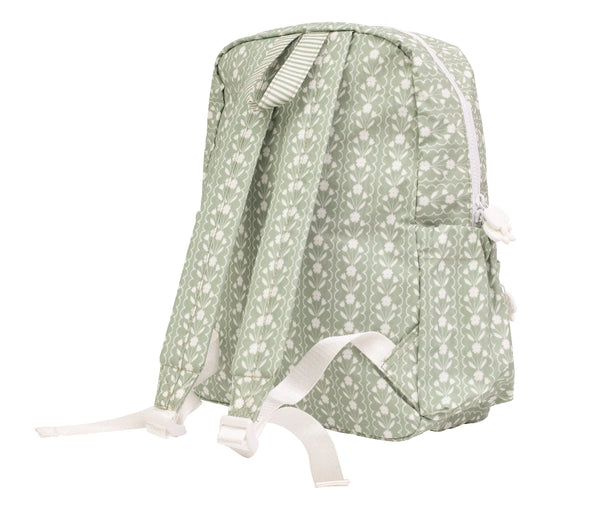 The Small Backpack | Sage Floral