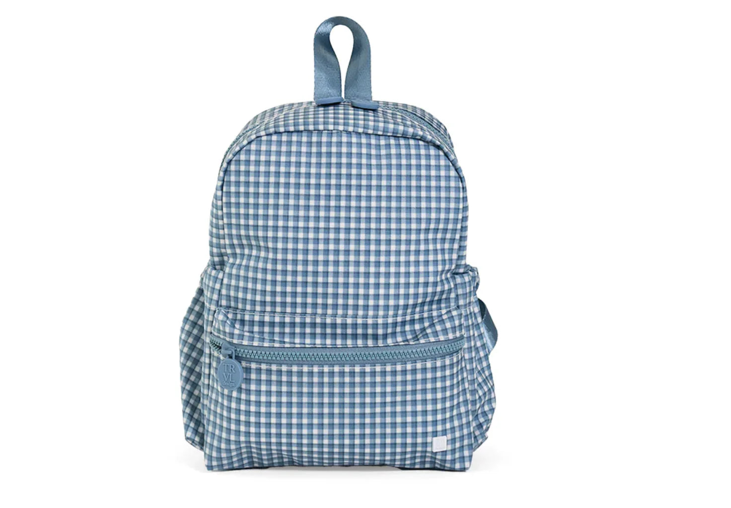 Mini Backer | Rodeo Check Indigo