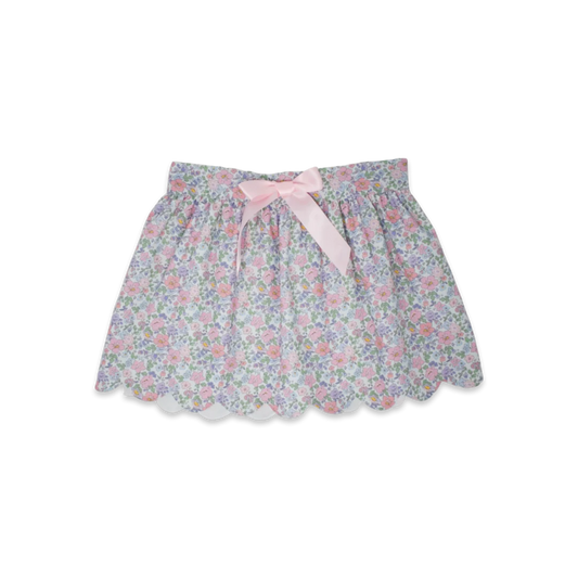Susie Scallop Skirt | Floral