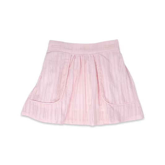 Isabella Skirt | Pink Linen