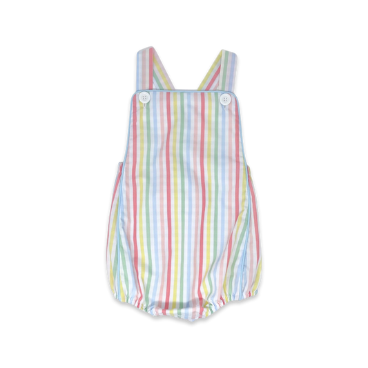 Evan Sunsuit | Rainbow Stripe