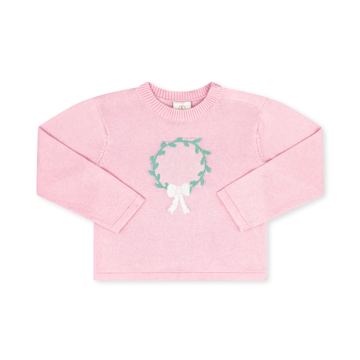 Cozy Up Sweater | Pleasant Pink Wreath