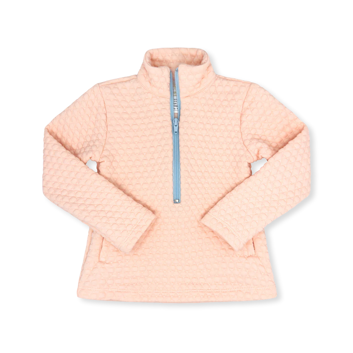 Heather Half Zip | Paris Pink Quilted