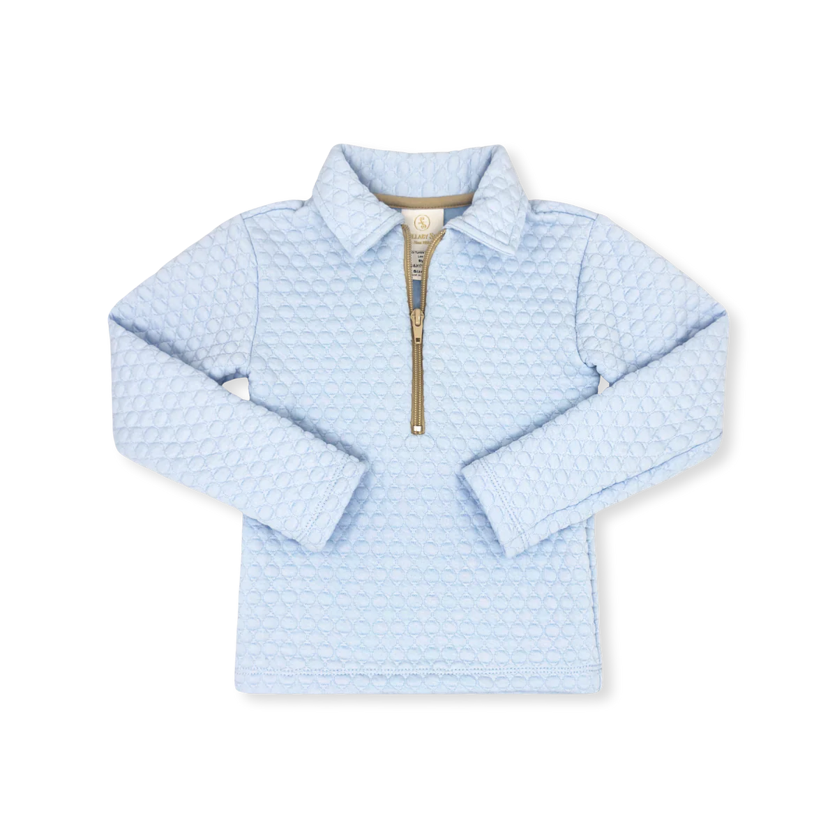 Henry Half Zip | Windy Blue Quilted