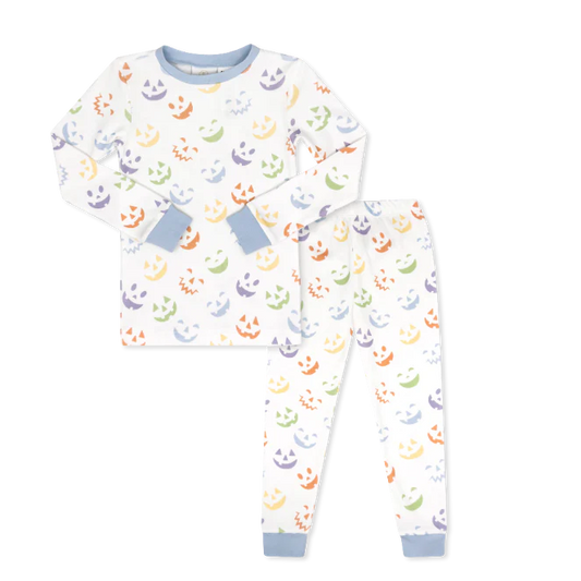 Sweet Pea Pajama Set | Boo Blue