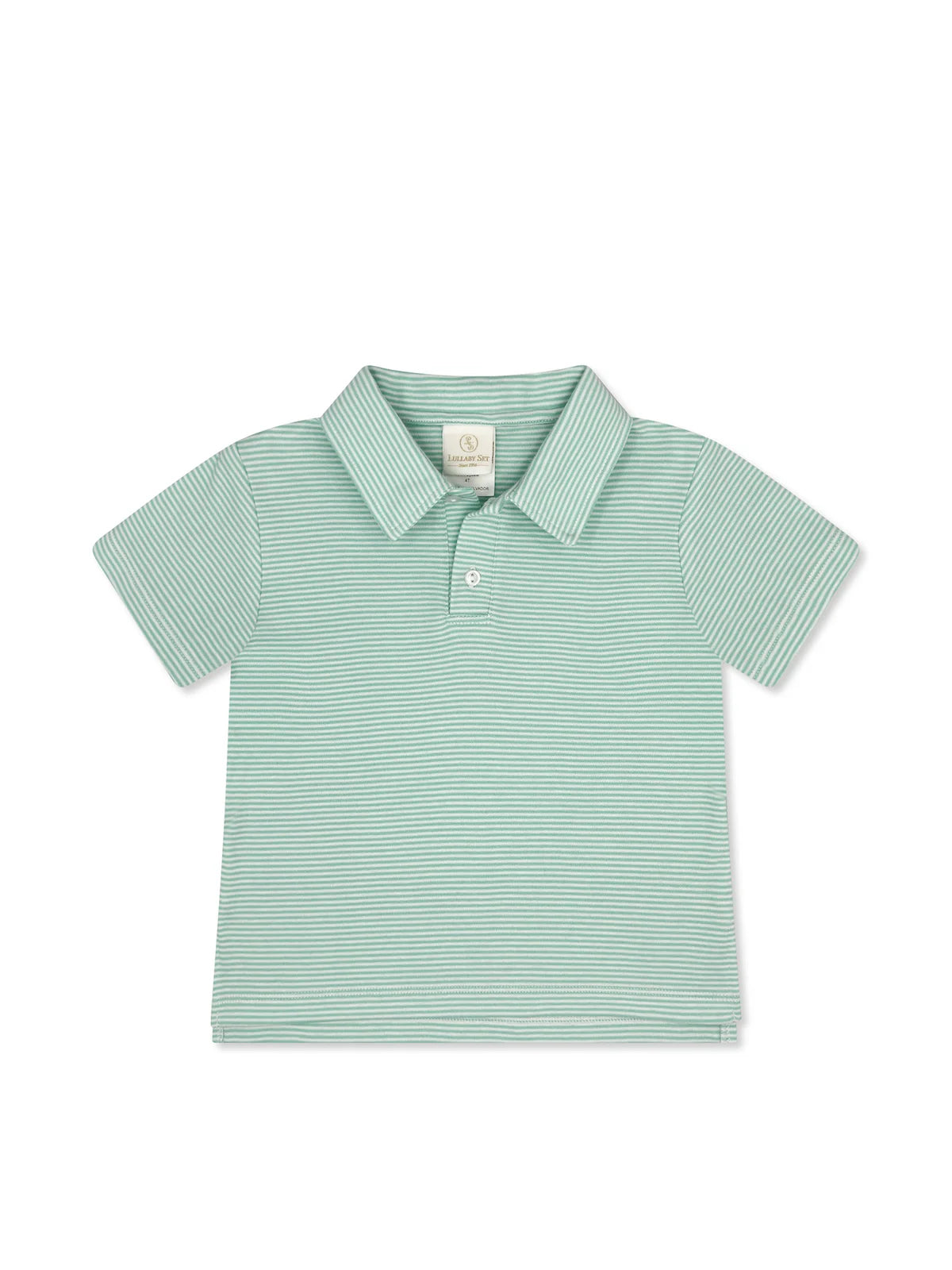 Parker Polo - Memphis Aqua Ministripe