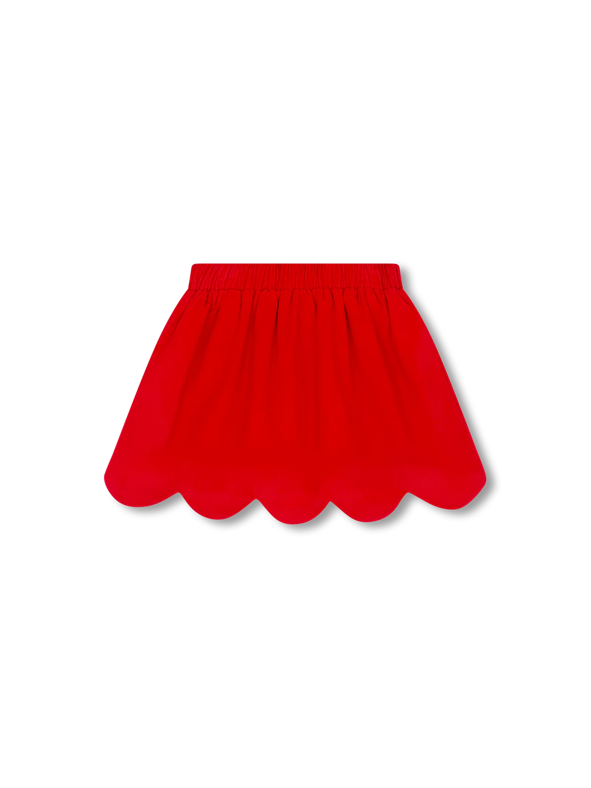 Susie Scallop Skirt | Red Cord