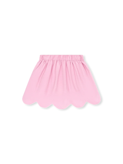Susie Scallop Skirt | High Point Pink Corduroy