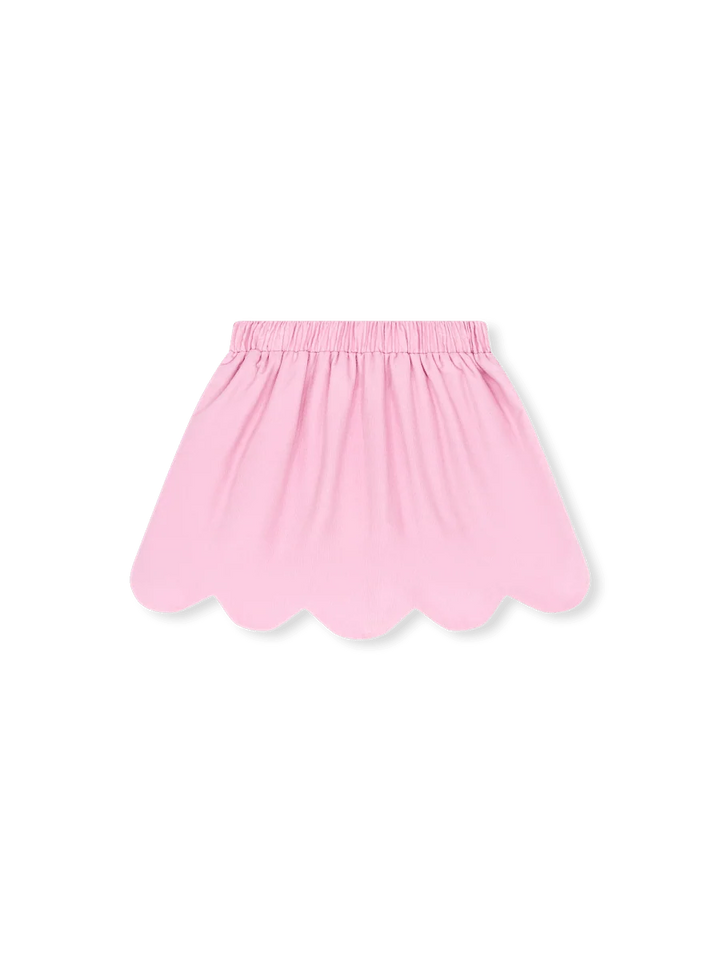Susie Scallop Skirt | High Point Pink Corduroy
