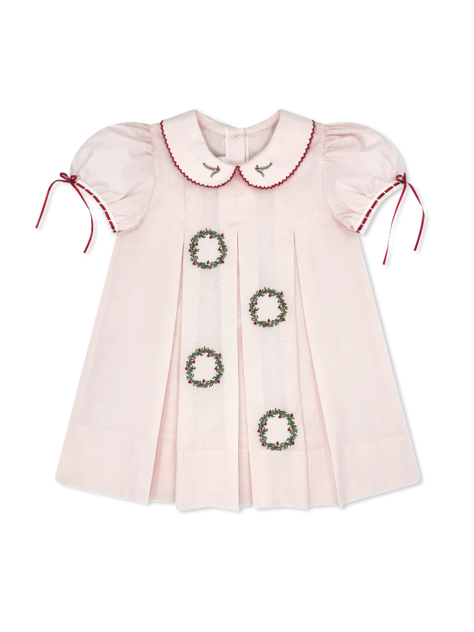 Precious Memories Holly Dress | Pink Batiste