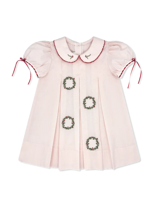 Precious Memories Holly Dress | Pink Batiste
